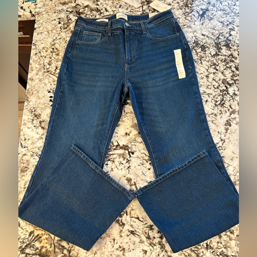Universal Thread High Rise Dark Blue Flare Jeans